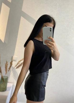 Кожаные шорты 5