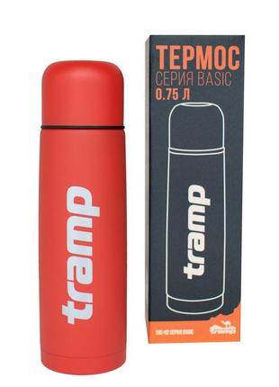 Термос tramp basic 0,75 л, червоний