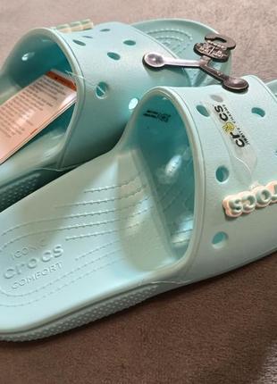 Crocs  classic slide шлепанцы женские крокс.5 фото