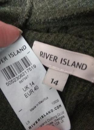 Оригинальная легкая воздушная майка на запах спереди river island8 фото