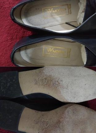 💖👍 кожаные итальянские туфли, лоферы,короткие ботинки на низком ходу6 фото
