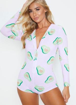 Ромпер пижама авокадо размер eur 562 фото