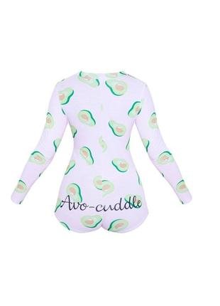 Ромпер пижама авокадо размер eur 564 фото