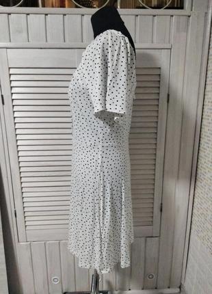 Сукня віскоза плаття літнє гарний принт з гудзиками4 фото