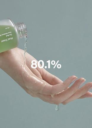 Увлажняющий тонер с нони celimax the real noni moisture balancing toner (320 мл)