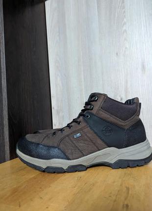 Rieker - трекинговые водостойкие кожаные ботинки1 фото