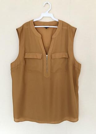 Блуза peacocks uk20-22 2xl-3xl