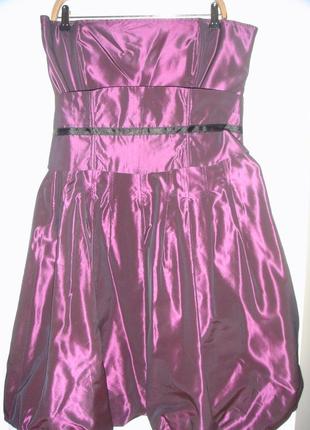 Коктейльное платье фиолетового цвета голландского бренда  bandolera1 фото