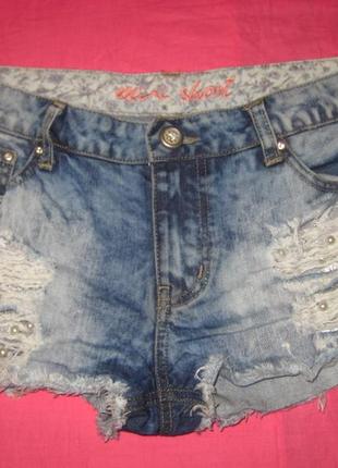Джинсовые шорты denim co - размер м