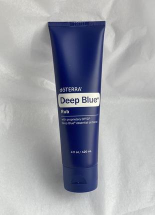 Знеболюючий крем doterra глибока синева deep blue від болю в суглобах, 120 мл