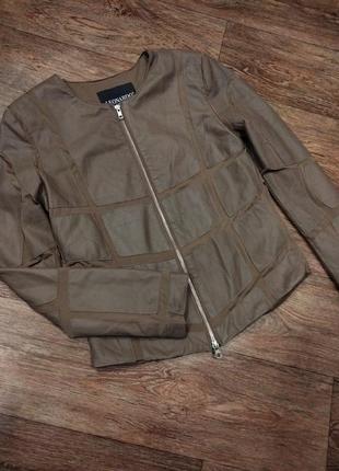 Куртка пиджак жакет на весну кожа