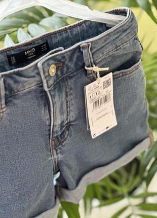 Mango новые джинсовые шорты 11/12 лет лучше раньше3 фото