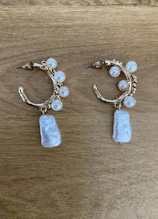 Серьги кольца ipekyol