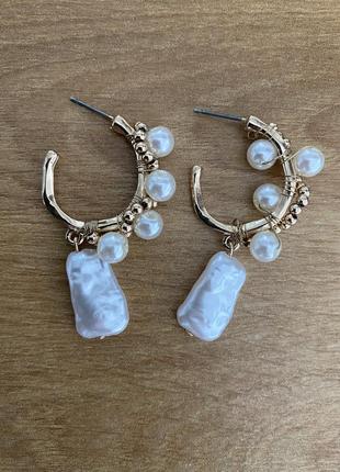 Серьги кольца ipekyol