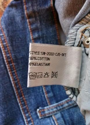 (767)  хорошие стрейчевые джинсы international/размер 107 фото
