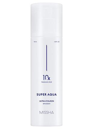 Увлажняющая эмульсия для лица missha super aqua ultra hyalron emulsion