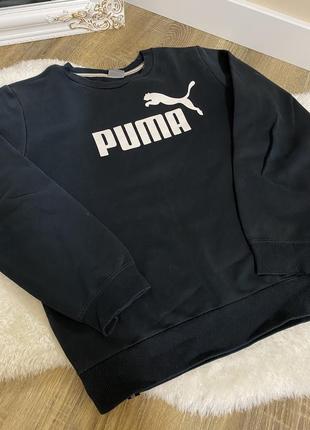 Свитшот puma кофта худи спорт тепла утепленная флис