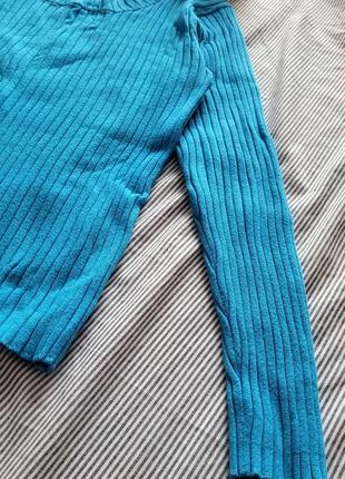 Джемпер пуловер светр рубчик віскоза2 фото