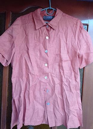 Легенька сорочка блуза льон