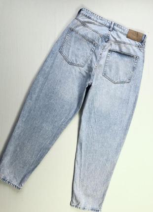 Джинсы с высокой посадкой н&м loose mom jeans6 фото
