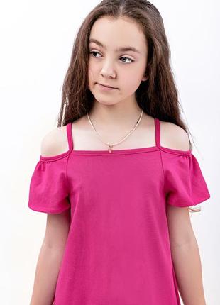 Блуза на дівчинку 6-7 років майка / футболка