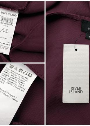 Новая красивая блузка "river island" с поясом. размер uk10/eur36.5 фото