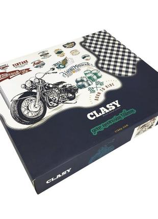 Постельное белье clasy ранфорс 160x220 см speedway v1 mavi3 фото