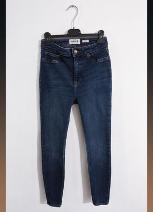 Джинси скіні з високою посадкою new look denim jeans