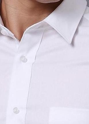 Новая! белоснежная рубашка на 17-18 лет от vinex (англия)! р.15,52 фото