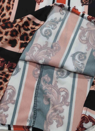 Новое платье миди в леопардовую полоску,размер м-л.4 фото