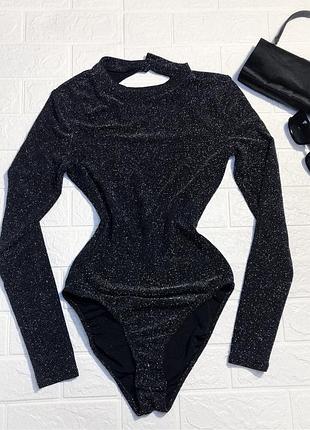 Боди с люриксовой нитью h&amp;m🖤