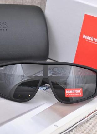 Фирменные солнцезащитные спортивные матовые очки beach force polarized2 фото