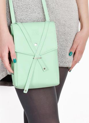 Ментолова сумка через плече 'floria'