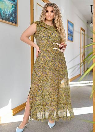 Очаровательный женский сарафан из натуральной ткани