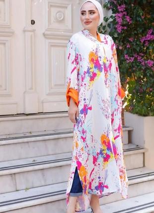 Шикарна сукня туреччина 🇹🇷 люкс якість халат5 фото