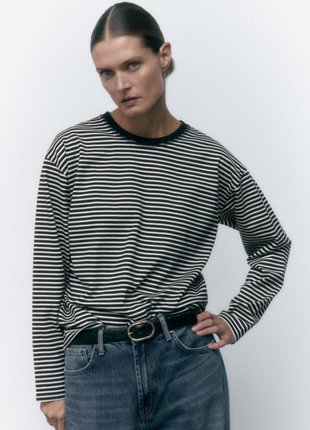 Лонгслів тельняжка zara оригінал