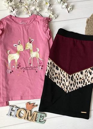 Комплект реглан и юбка