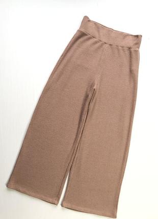 Трикотажные легкие брюки abercrombie & fitch1 фото