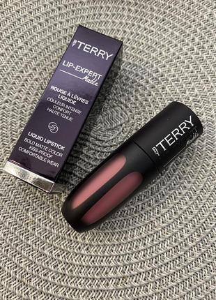 By terry lip-expert matte рідка матова помада для губ у відтінку 3 rosy kiss