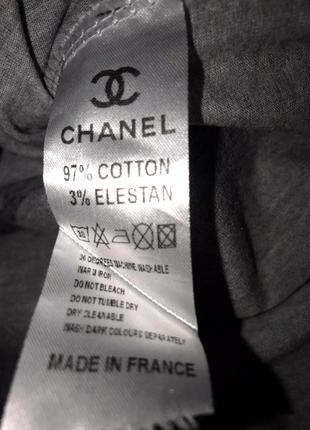 Chanel (франция) футболка с логотипом8 фото