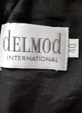 Распродажа юбка миди  прямая креп сзади резинка фирмы delmod размер 48/l5 фото