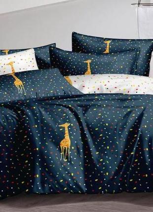 Гарний комплект постільної білизни тм "marcel" сатин люкс 100% бавовна