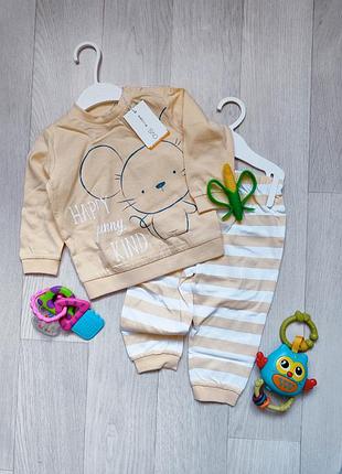Костюм на девочку спортивный костюм на мальчика.3 6 мес штаны свитшот кофта