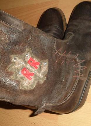 Сапоги натуральная кожа.