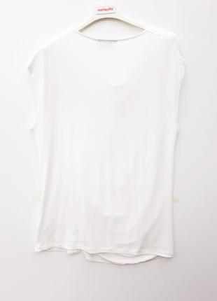 Нежная кофта футболка белая футболка с пуговицами6 фото