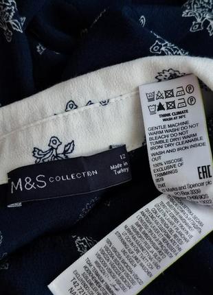 Сукня халат marks & spencer з квітковим принтом8 фото