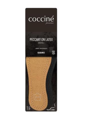 Шкіряні устілки для взуття натуральна шкіра coccine coccine peccary 35-46рр.4 фото
