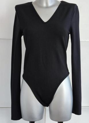 Топ, боді na-kd (ней-кед) з якісного матеріалу чорного кольору