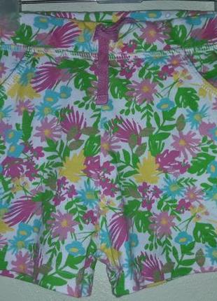 Трикотажные шорты девочке 7-8 лет