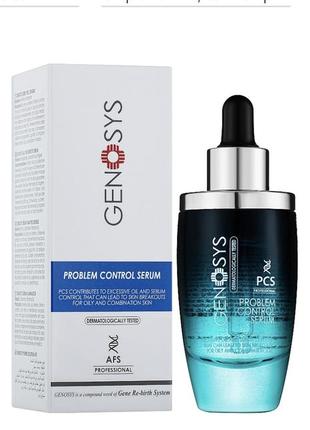 Сироватка для проблемної шкіри обличчя genosys problem control serum1 фото